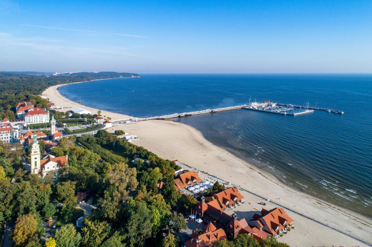 Apartament Ksiezycowy Z Ogrodem- Сопот Екстериор снимка