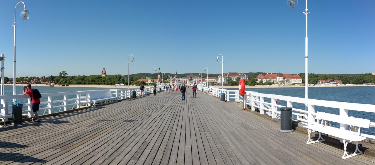 Apartament Ksiezycowy Z Ogrodem- Сопот Екстериор снимка